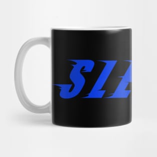 Fast but sleepy (blue) Mug